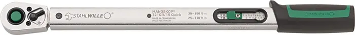 Produktfoto 1 von Drehmomentschlüssel 721QR/Quick 1/2 Zoll 40-200 Nm STAHLWILLE