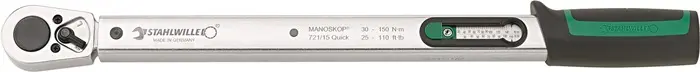 Produktfoto 1 von Drehmomentschlüssel 721/15 Quick 1/2 Zoll 30-150 Nm STAHLWILLE