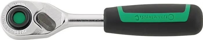 Produktfoto 1 von Bit-/Hebelumschaltknarre 419 B QR 1/4 Zoll m.Ausdrückf. L.117mm 80 Z.STAHLWILLE