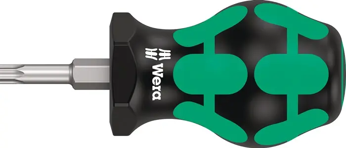 Schraubendreher 367 TORX® Stubby Gr.T 25 Klingen-L.25mm 2K-Griff Rundkl.WERA