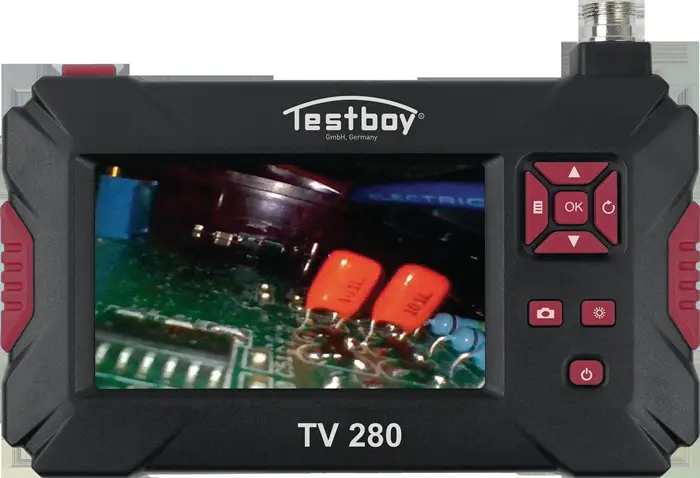 Produktfoto 1 von Akku-Inspektionskamera TV 280 4,3 Zoll 6mm Kabel-L.2m TESTBOY