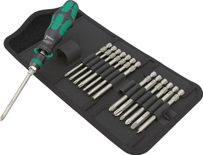 Produktfoto 1 von Schraubendrehersatz Kraftform Kompakt 838 RA-R M 15-tlg.WERA