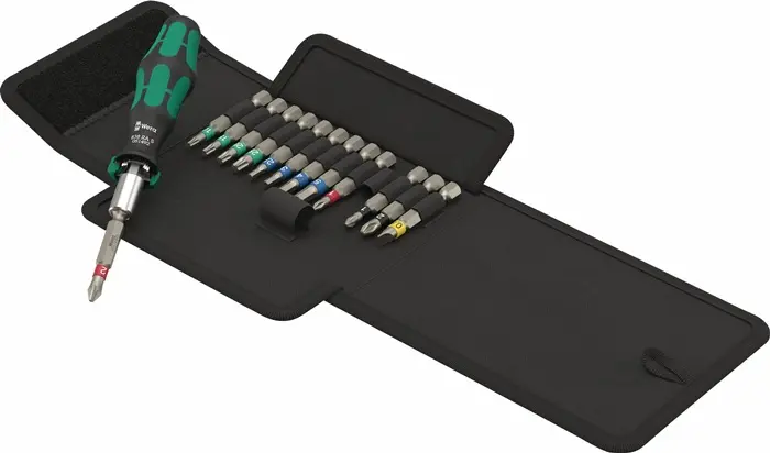 Produktfoto 1 von Schraubendrehersatz Kraftform Kompakt 838 RA S Set 1 14-tlg.WERA