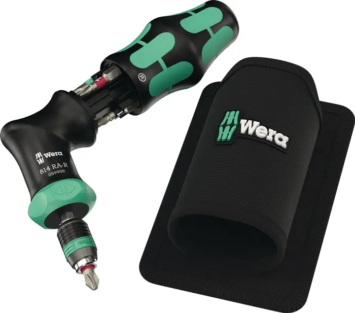 Produktfoto 1 von Magazinbithalter Kraftform Kompakt Pistol RA-R 1 7-tlg.BZT PH/PZ/TORX® WERA