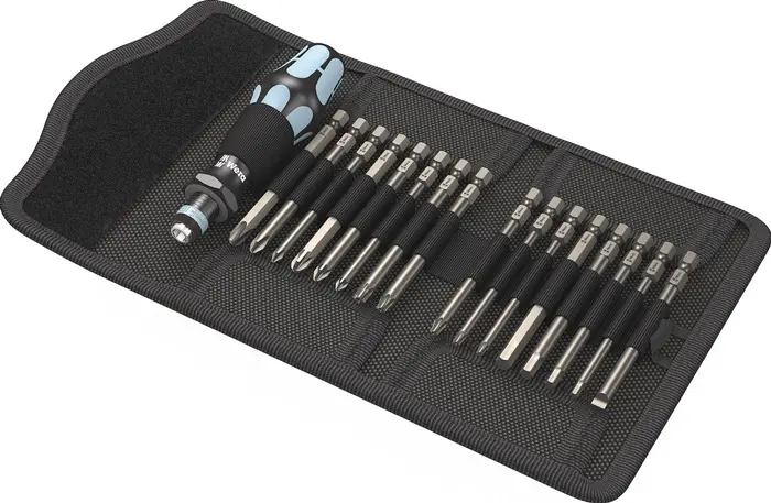 Produktfoto 1 von Schraubendrehersatz K K 60 Stainless 17-tlg.m.Wechselkl.VA WERA