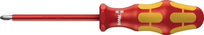 Produktfoto 1 von Schraubendreher 165 i Gr.PZD 3 Gesamt-L.262mm VDE isol.Lasertip‑Spitze WERA