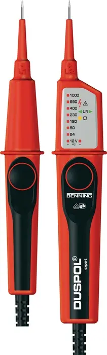 Produktfoto 1 von Spannungs-/Durchgangsprüfer DUSPOL® expert 12-1000 V AC/DC