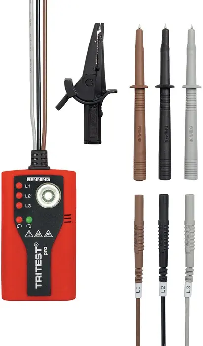 Produktfoto 1 von Drehfeldrichtungsanzeiger TRITEST® p.400-500 V AC BENNING