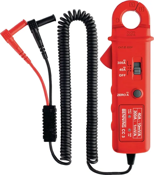 Produktfoto 1 von AC/DC-Stromzangenadapter CC 3 0,2-300 A AC/DC Zangenöffnung max.25mm BENNING