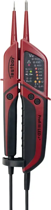 Produktfoto 1 von Spannungs-/Durchgangsprüfer Profi III LED 6-1000 V AC/6-1400 V DC