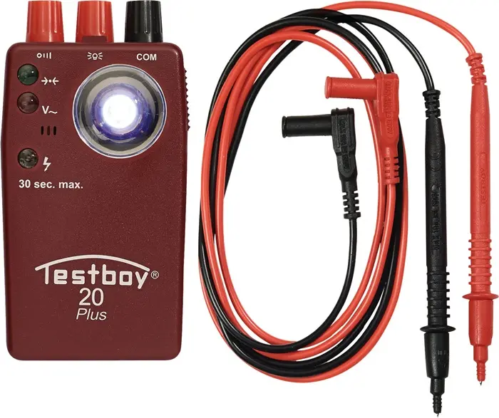 Produktfoto 1 von Durchgangsprüfer TB 20 Plus b.300 V CAT II 300 V TESTBOY