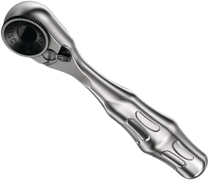 Produktfoto 1 von Bit-/Hebelumschaltknarre 8001 A Zyklop 1/4 Zoll direkte Bitaufn.L.87mm 60 Z.WERA