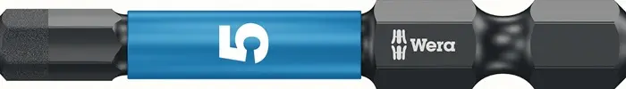 Produktfoto 1 von Bit 840/4 IMP DC 5mm L.50mm 1/4 Zoll E6,3 Impaktor,DC Box m.5 Bits WERA