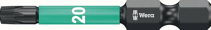 Bit IMPAKTOR DC T20 L.50mm 1/4 Zoll E6,3 Impaktor,DC Box m.5 Bits WERA
