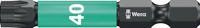 Produktfoto 1 von Bit 867/4 IMP DC T40 L.50mm 1/4 Zoll E6,3 Impaktor,DC Box m.5 Bits WERA