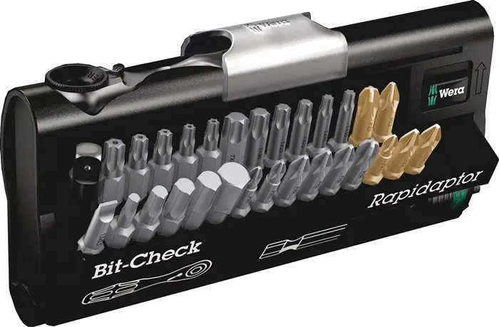 Produktfoto 1 von Bitsortiment BC 30 Zyklop Mini 1 30-tlg.PH/PZD/T/Schlitz/6KT./Bitknarre WERA
