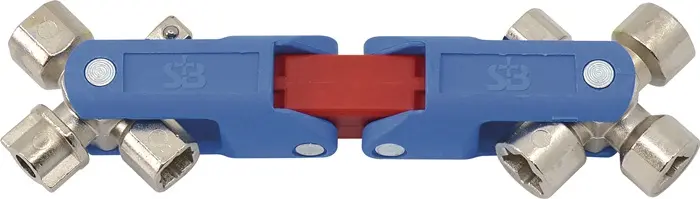 Produktfoto 1 von Doppel-Schaltschrankschlüssel SuBMaker Quadro Plus 14 Funktionen Bitaufn.