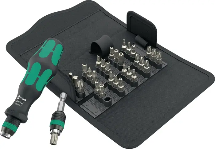 Produktfoto 1 von Bitsortiment KK 71 Security 32-tlg.f.Sicherungsschrauben WERA