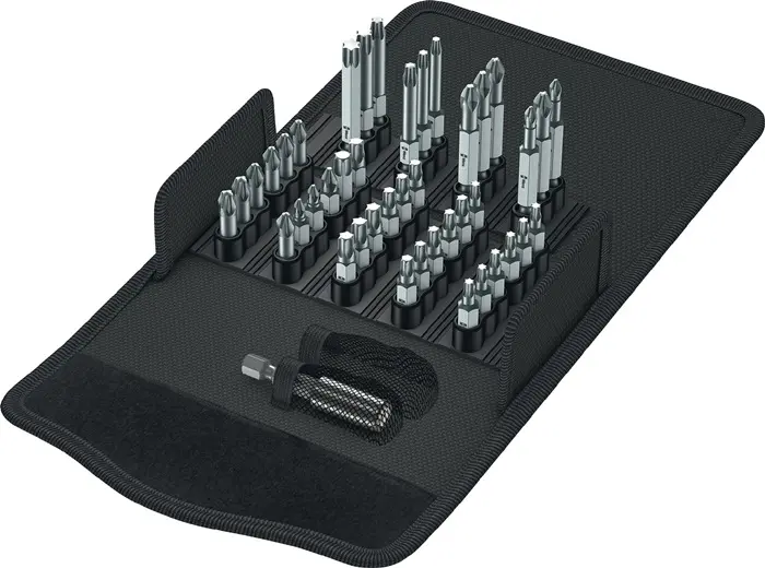 Produktfoto 1 von Bitsortiment Bit-Safe 43 Univ.1 43-tlg.PH/PZD/TX WERA