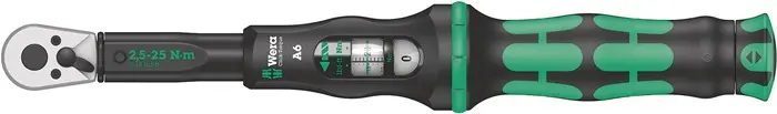 Produktfoto 1 von Drehmomentschlüssel Click-Torque A 6 1/4 Zoll 2,5-25 Nm WERA