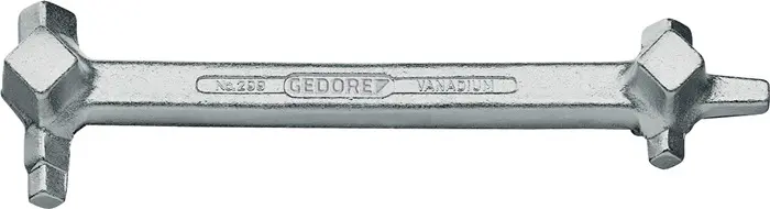 Produktfoto 1 von Zapfenschlüssel 299 VK 8,7-13mm VK Kronen 6,8-19mm L.220mm GEDORE
