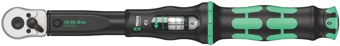 Produktfoto 1 von Drehmomentschlüssel Click-Torque C 1 1/2 Zoll 10-50 Nm WERA