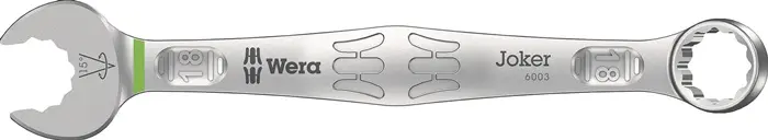 Produktfoto 1 von Ringmaulschlüssel 6003 Joker SW 18mm L.210mm Form A legierter WS WERA