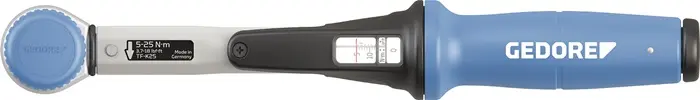 Produktfoto 1 von Drehmomentschlüssel TF-K25 1/4 Zoll 5-25 Nm GEDORE