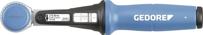 Produktfoto 1 von Drehmomentschlüssel TF-K5 1/4 Zoll 1-5 Nm GEDORE