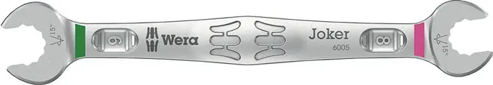 Produktfoto 1 von Doppelmaulschlüssel Joker 6005 8x9mm L.123mm WERA