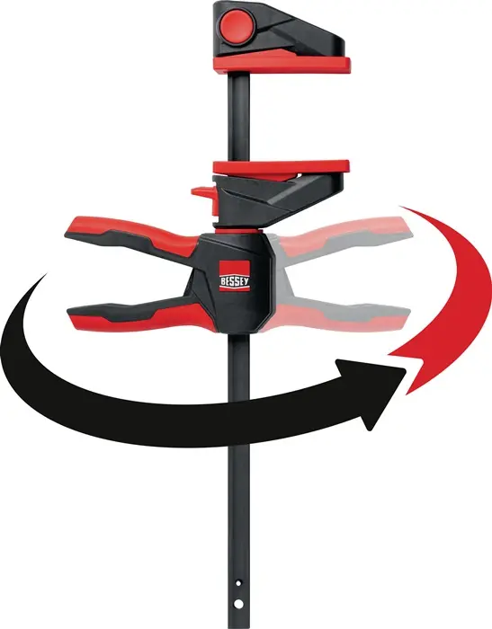 Einhandzwinge EZ360 Spann-W.110mm A.40mm Spreiz-W.104-208mm BESSEY