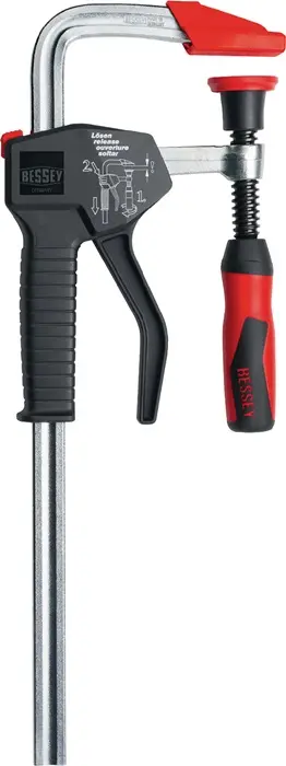 Produktfoto 1 von Einhandzwinge EHZ Spann-W.300mm A.100mm BESSEY