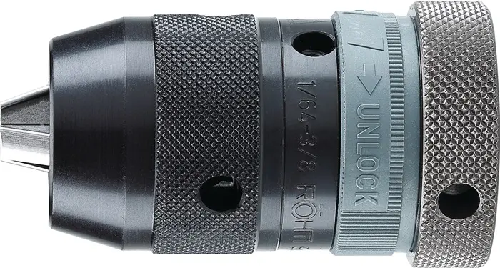 Produktfoto 1 von Schnellspannbohrfutter Supra SK Spann-Ø 1-13mm B 16 f.Re.-/Li.-Lauf RÖHM