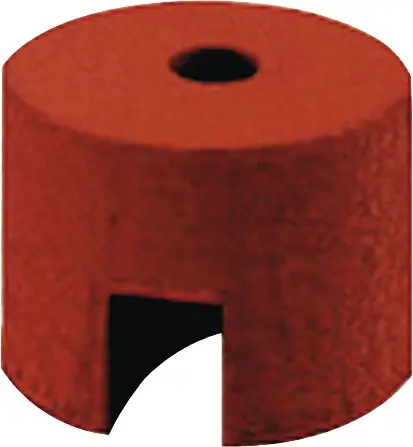 Produktfoto 1 von Knopfmagnet D25,4xH15,9mm m.geteilter Haftfläche Haftkraft 34 N
