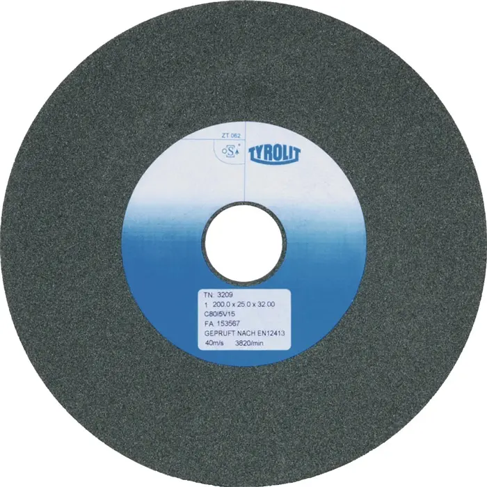 Produktfoto 1 von Schleifbockscheibe Ø125xB20x32mm 80 SCg TYROLIT