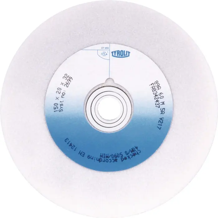 Schleifbockscheibe Ø125xB20x32mm 60 AlOxid TYROLIT