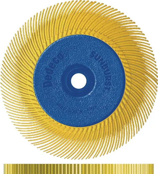 Produktfoto 1 von Radialbürste SUNBURST Ø152xB12,7x25,4mm 80 Alox/Korund TYROLIT