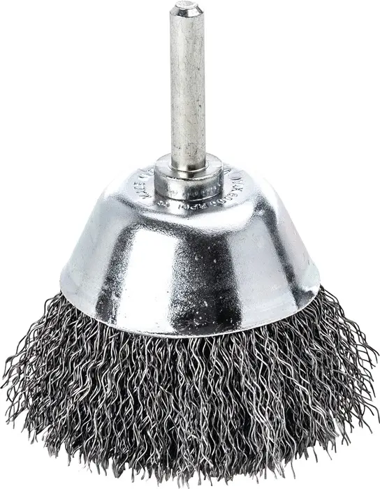 Produktfoto 1 von Flächenbürste D.50mm Schaft 6mm Drahtstärke 0,3mm STA 10500min-¹ LESSMANN
