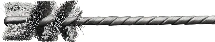 Produktfoto 1 von Düsenbürste D.10mm Schaft 3,8mm Drahtstärke 0,12mm STA 25mm LESSMANN