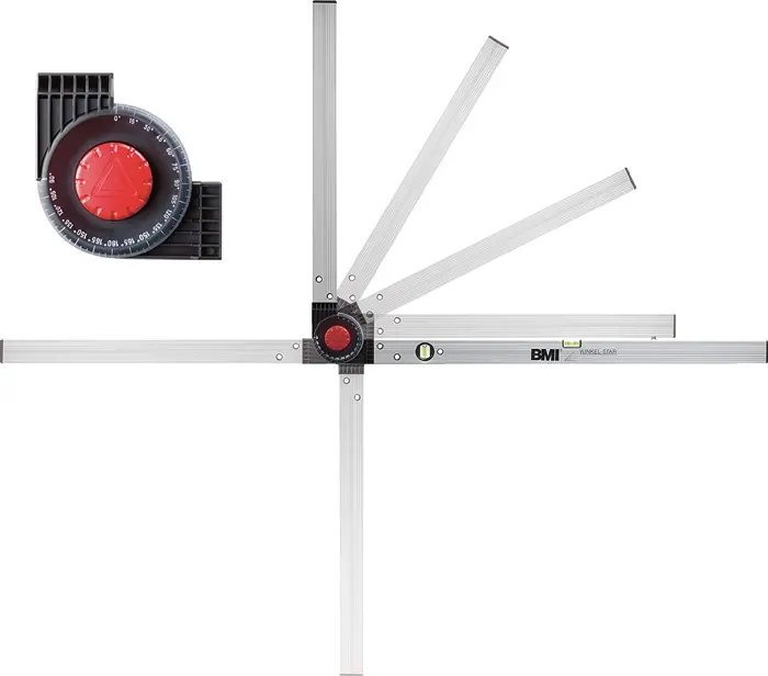 Produktfoto 1 von Winkelmessgerät WINKELSTAR Messber.0-270Grad Schenkel-L.150x100cm BMI