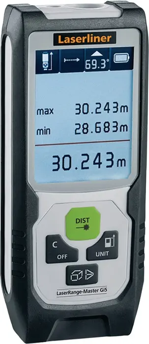 Produktfoto 1 von Laserentfernungsmesser Master Gi5 50m ± 2mm IP40 LASERLINER