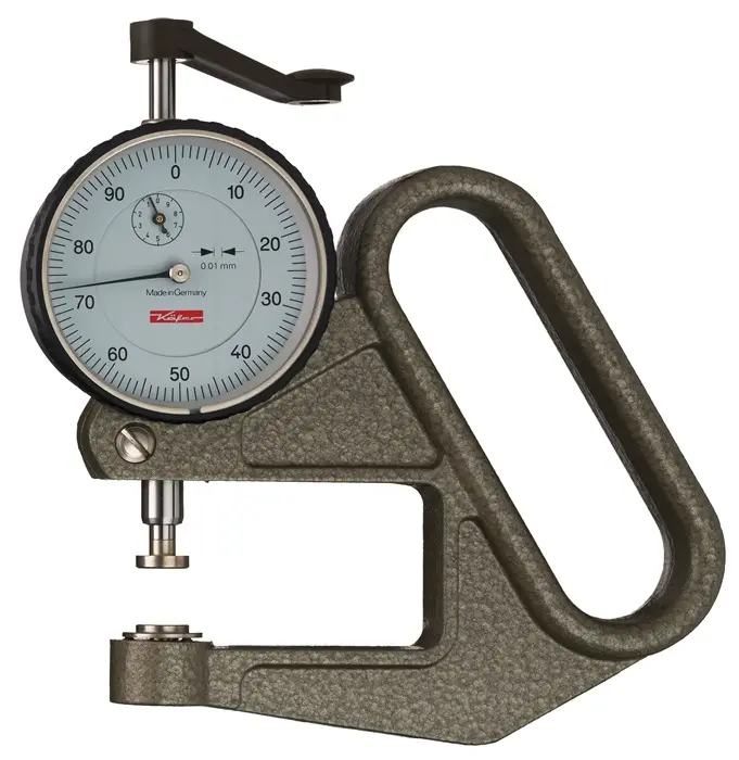 Produktfoto 1 von Dickenmessgerät J 50 0-10mm Abl. 0,01mm fl. 10=cmm Käfer