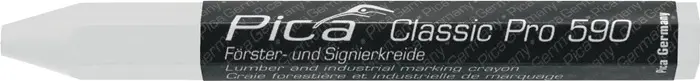 Produktfoto 1 von Förster-/Signierkreide Classic PRO 590 weiß papiert 12 St./Schachtel PICA