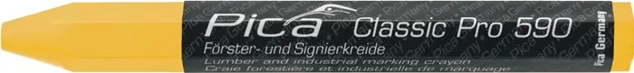 Produktfoto 1 von Förster-/Signierkreide Classic PRO 590 gelb papiert 12 St./Schachtel PICA