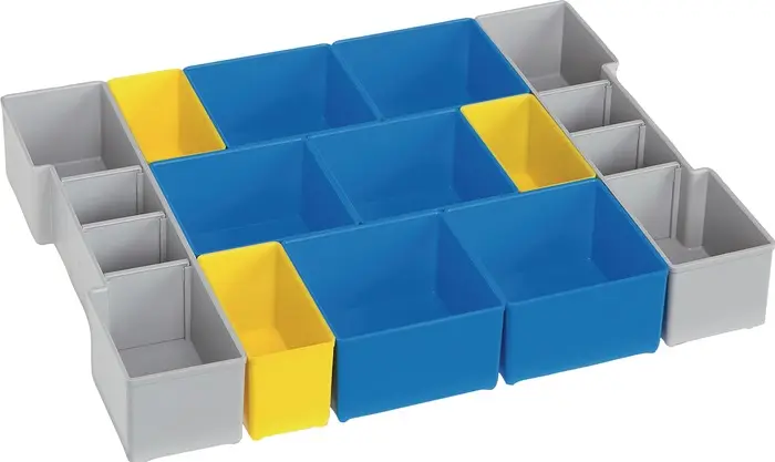 Produktfoto 1 von Einteilungsset L-BOXX® BC3 LB 102 B378xT313xH65mm blau/gelb/grau