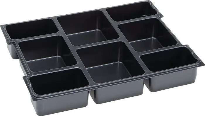 Produktfoto 1 von Kleinteileeinsatz L-BOXX® LB 102 B404xT312xH61mm Polystyrol m.8 Mulden