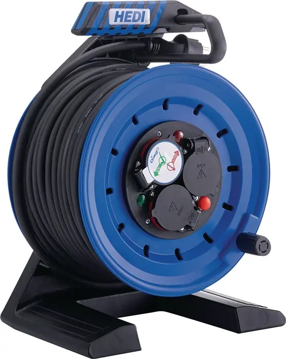 Produktfoto 1 von Kabeltrommel Gen 7 Companion 40m H07RN-F 3x1,5mm² 250mm 3 Schutzkon.steckd.