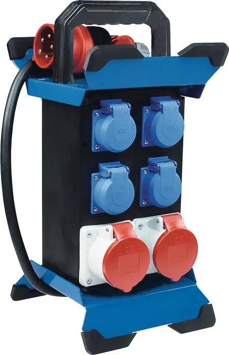 Produktfoto 1 von CEE-Standstromverteiler STECKY 11 CEE-Stecker 400V,16 A,5-polig AS-SCHWABE