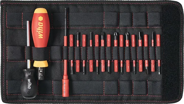 Produktfoto 1 von Drehmomentschraubendrehersatz slimTorque Starter Set 18-tlg.0,8-5 Nm