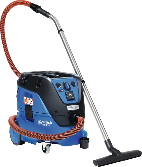 Produktfoto 1 von Sicherheitssauger ATTIX 33-2M IC BG Bau 1400W 4500l/min 250mbar 30l NILFISK